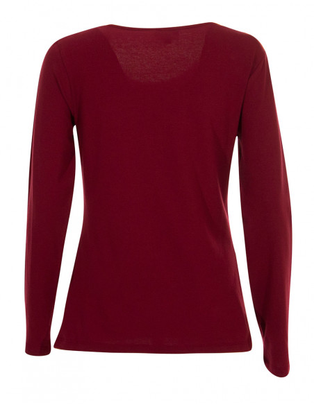 Camiseta 95% algodón 5% elastano flores