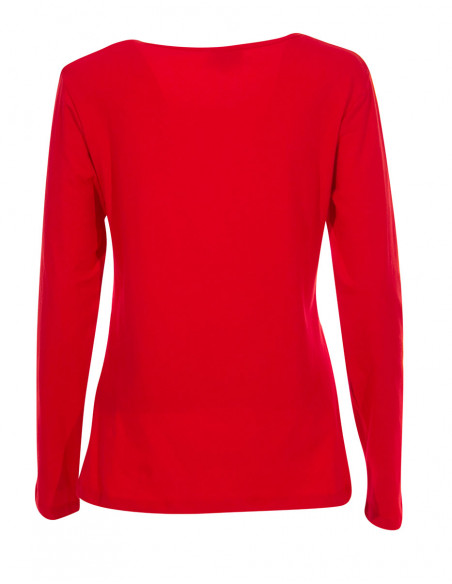 Camiseta 95% algodón 5% elastano flores