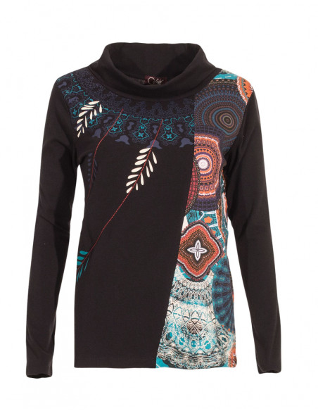 Camiseta 97% algodón 3% elastano estampado bamako