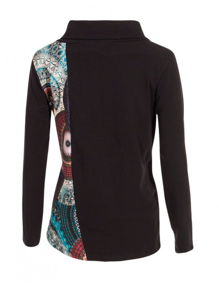 Camiseta 97% algodón 3% elastano estampado bamako