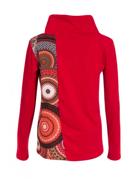 Camiseta 97% algodón 3% elastano estampado bamako