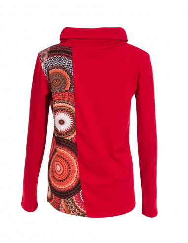 Camiseta 97% algodón 3% elastano estampado bamako