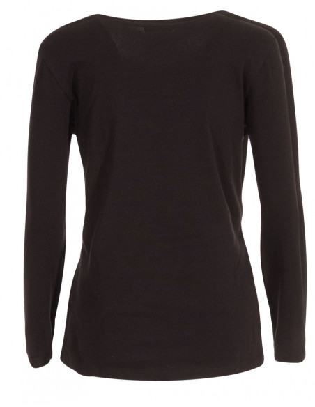 Camiseta 97% algodón 3% elastano patchs 2 estampados