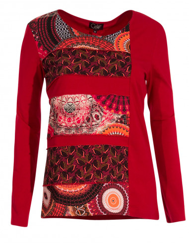 Camiseta 97% algodón 3% elastano patchs 2...