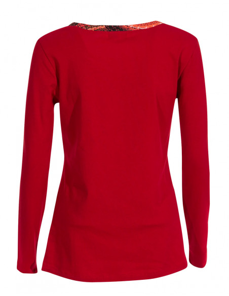 Camiseta 97% algodón 3% elastano estampado place