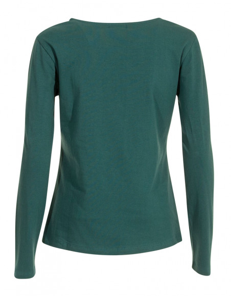 Camiseta 97% algodón 3% elastano estampado place