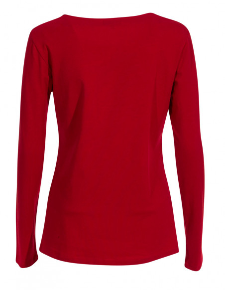 Camiseta 97% algodón 3% elastano estampado place