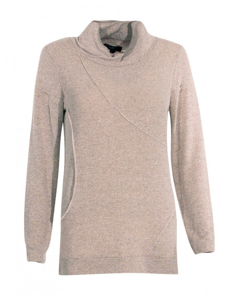 Camiseta 60% viscosa 35% poliéster 5% elastano col bola