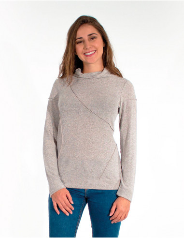 Camiseta 60% viscosa 35% poliéster 5% elastano...