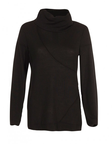 Camiseta 60% viscosa 35% poliéster 5% elastano col bola