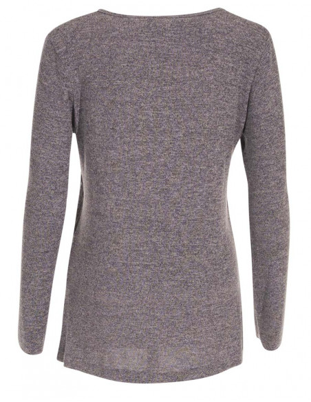 Camiseta 60% viscosa 35% poliéster 5% elastano 