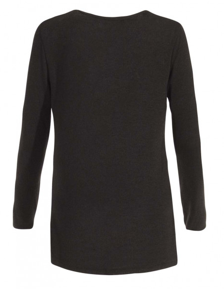 Camiseta 60% viscosa 35% poliéster 5% elastano 