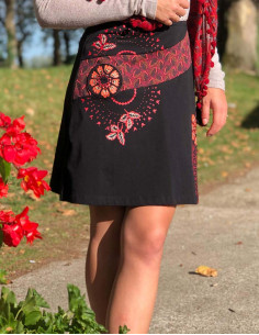 Falda malla 97% algodón 3%...