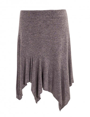 Falda malla 60% viscosa 35% poliéster 5% elastano 