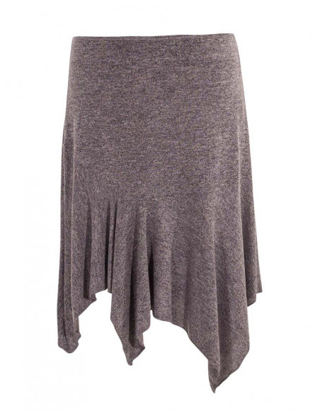 Falda malla 60% viscosa 35% poliéster 5% elastano 