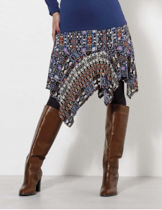 Falda crepe de viscosa... 2