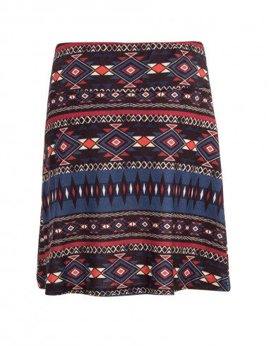 Falda malla 97% poliéster 3% elastano estampado...