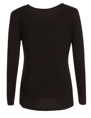 Camiseta 95% viscosa 5% elastano patchs