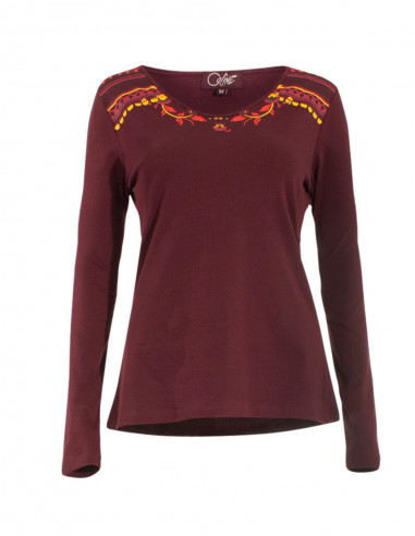 Camiseta 97% algodón 3% elastano estampado 