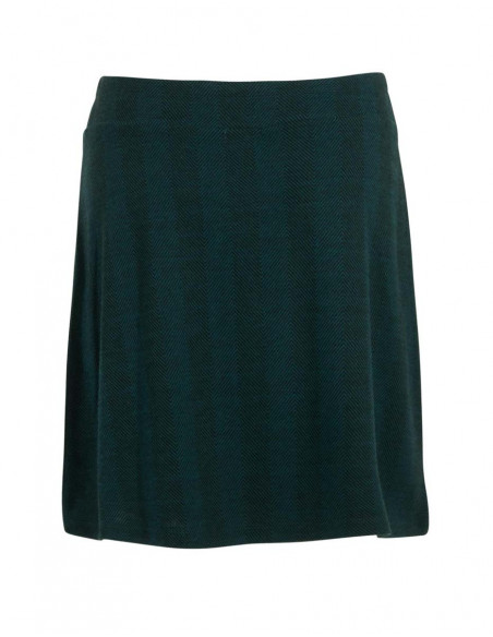 Falda malla 63% poliéster 32% viscosa 5% elastano estampada