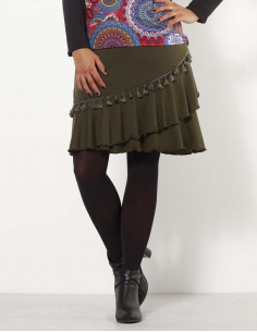 Falda malla 95% poliéster... 2