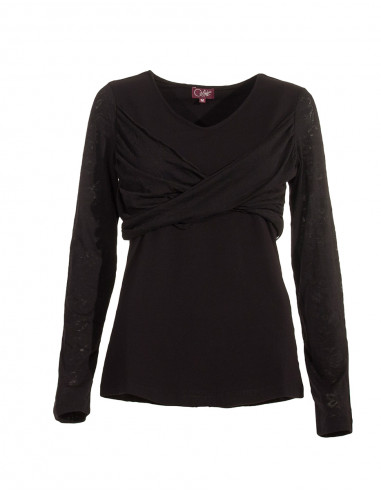 Camiseta 97% algodón 3% elastano cruzada