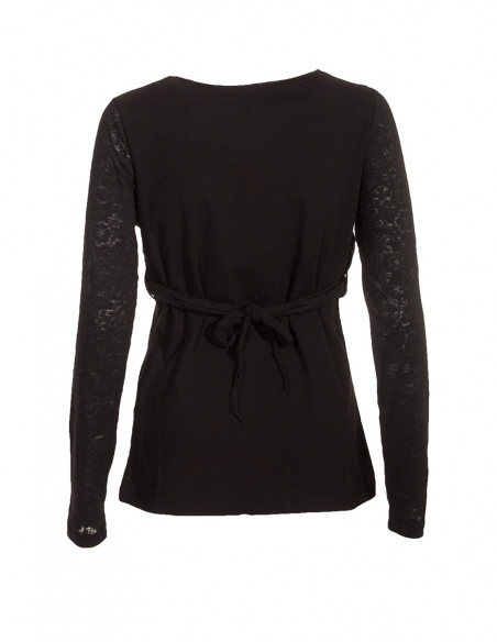 Camiseta 97% algodón 3% elastano cruzada