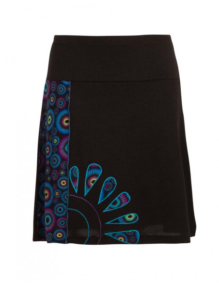 Falda malla 95% poliéster 5% elastano estampado mágico