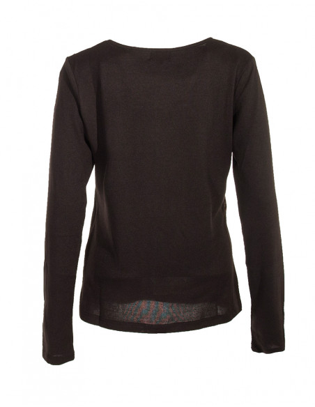 Camiseta 95% poliéster 5% elastano estampado afro