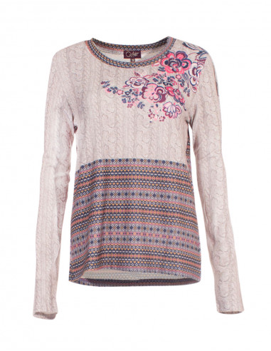 Camiseta 97% poliéster 3% elastano estampado place