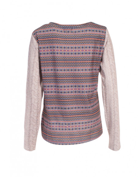 Camiseta 97% poliéster 3% elastano estampado place