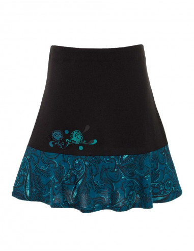 Falda malla 95% poliester 5% elastano estampado...