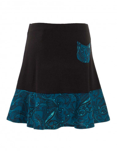 Falda malla 95% poliester 5% elastano estampado...