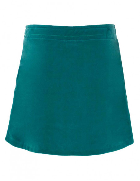 Falda malla poliester bordada