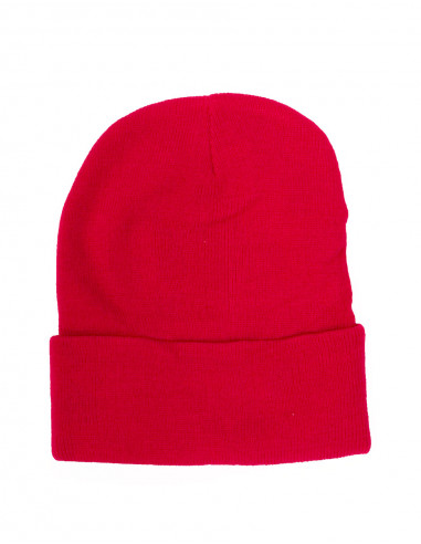 Gorro de punto acrílico liso