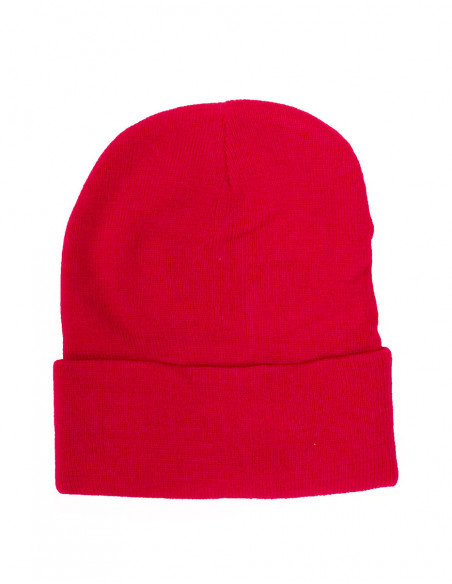 Gorro de punto acrílico liso