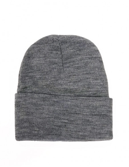 Gorro de punto acrílico liso