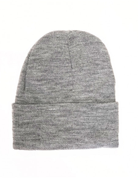 Gorro de punto acrílico liso
