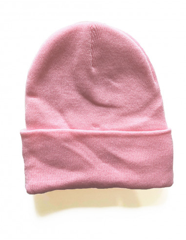 Gorro de punto acrílico liso