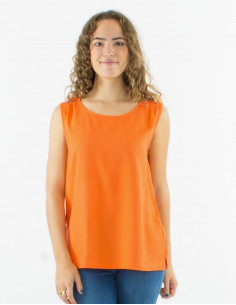 Blusa 54% lino 46% viscosa... 2