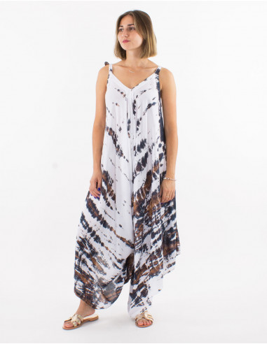 Combi largo viscosa tie and dye