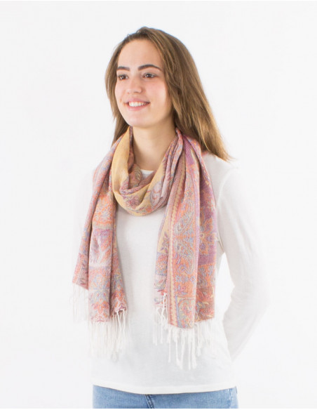 10 bufandas 55% viscosa 45% poliéster