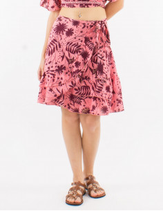 Falda corta poliester...