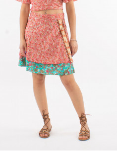 Falda corta poliester... 2