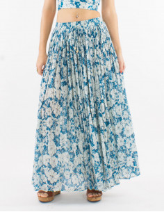 Falda larga velo de algodon... 2