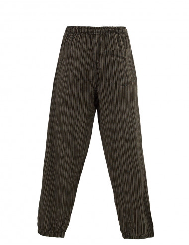 Pantalon algodon raya mixto cintura elastica 2...