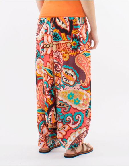 Sarouel viscosa 3 en 1 estampado antalya