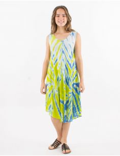 Vestido crepe de viscosa sin mangas td umbrella 2
