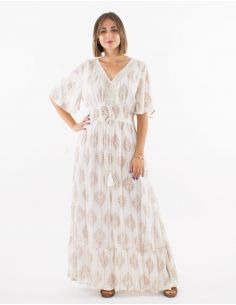 Vestido largo 95% viscosa... 2