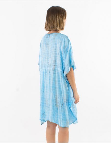 Tunica viscosa tie and dye con talla